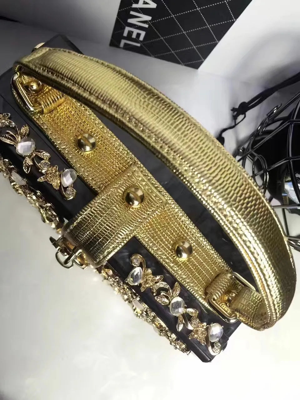 High-Grade crystal Evening Bag Female