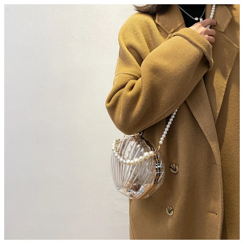 Anime Mermaid Pitch Shoulder bag Cosplay Shell bag prop Accessories Gift Beach bag