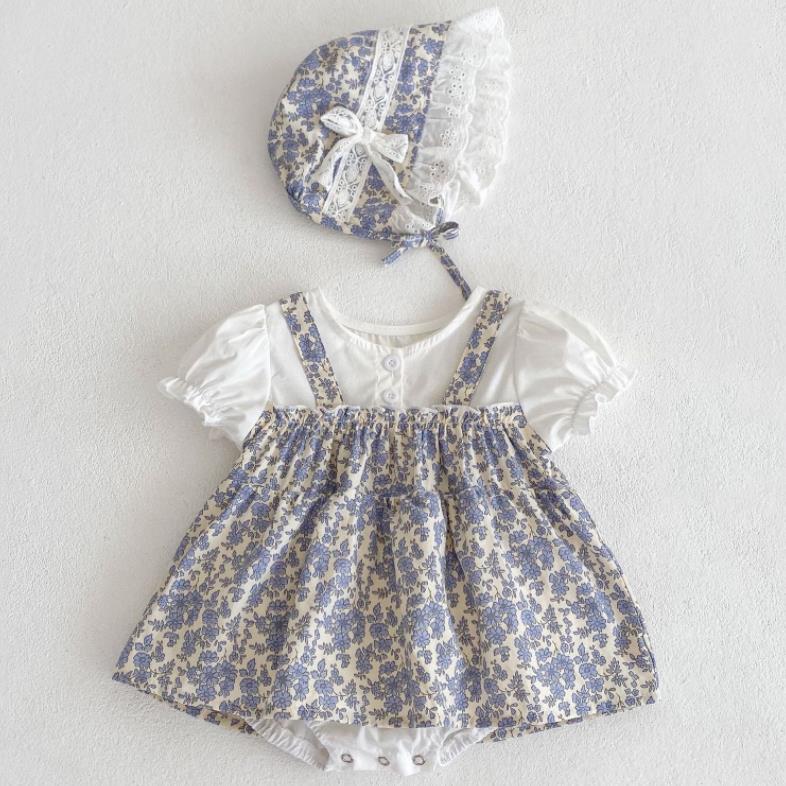 New Summer Baby Girl Suit Baby Romper Clothing
