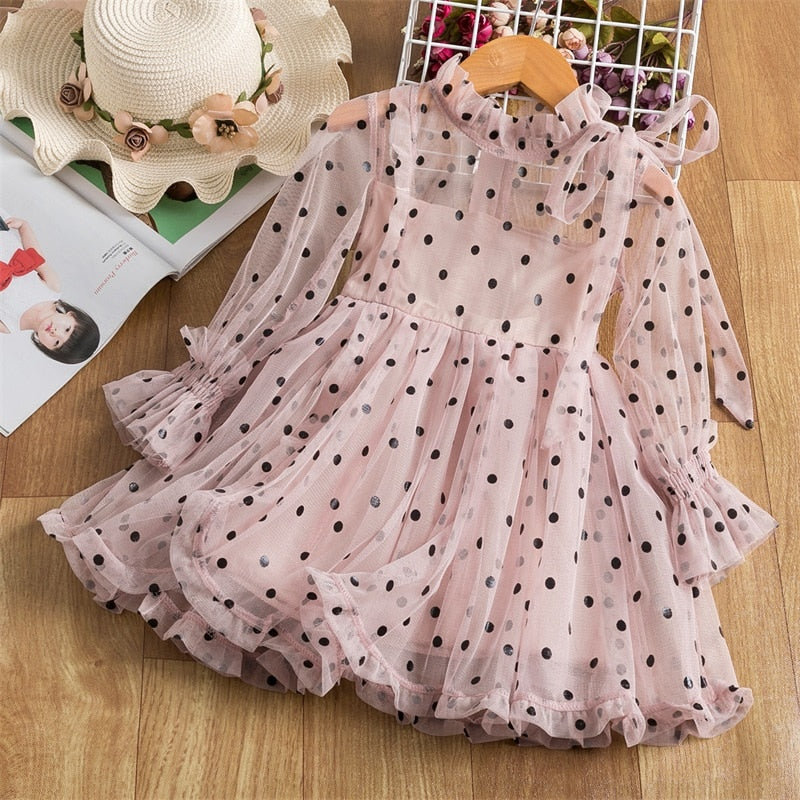 Fancy Flower Princess Dress Cloth Casual 3 8Y