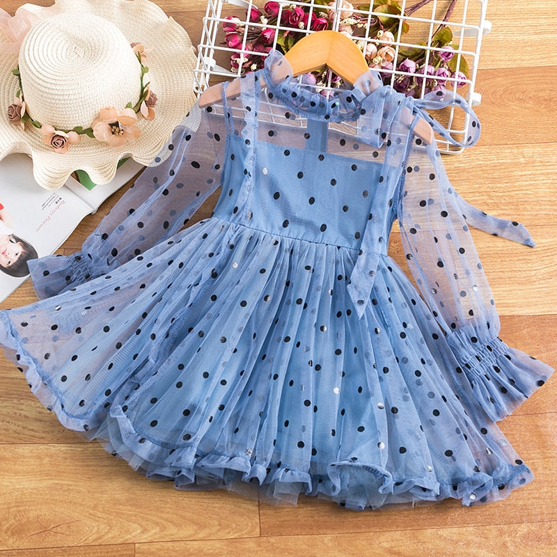 Fancy Flower Princess Dress Cloth Casual 3 8Y