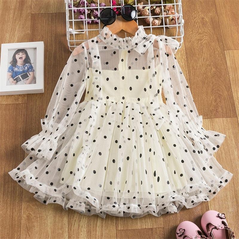 Fancy Flower Princess Dress Cloth Casual 3 8Y