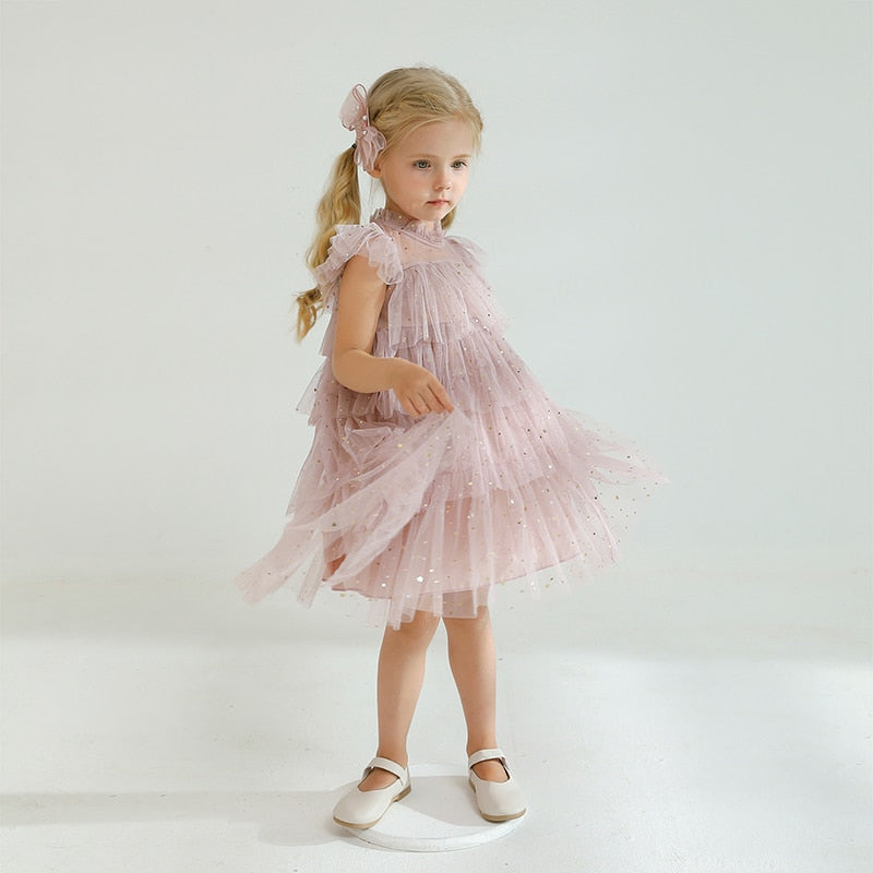 Princess Dress Christmas For 3-8Y Girls