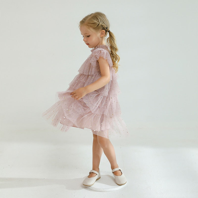 Princess Dress Christmas For 3-8Y Girls