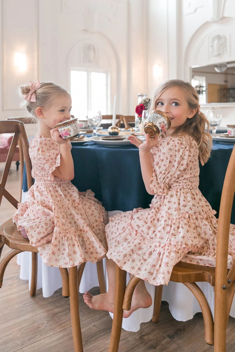 Summe Mother Daughter Matching Dresses Pink Grid Spring Family Look Mommy and Me Clothes Outfits Mom Mum Baby Women Girls Dress