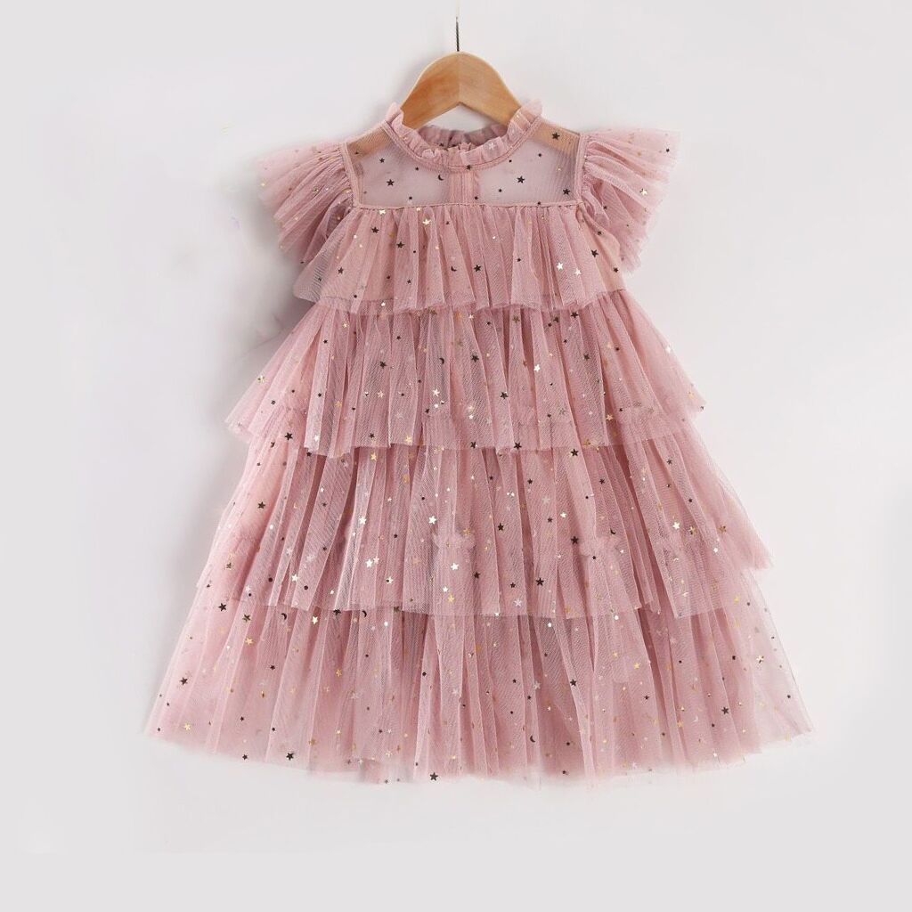 Princess Dress Christmas For 3-8Y Girls