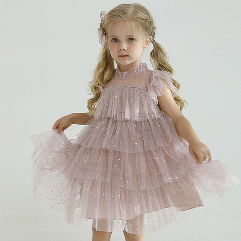 Princess Dress Christmas For 3-8Y Girls