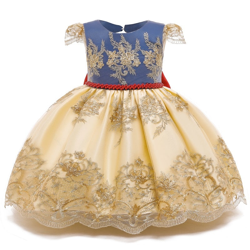 Costume Kids Snow White Princess Dress