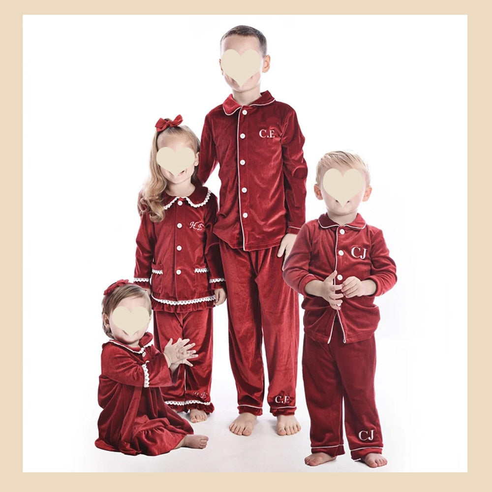 2023 Family Matching Pajamas Xmas Mom-Dad