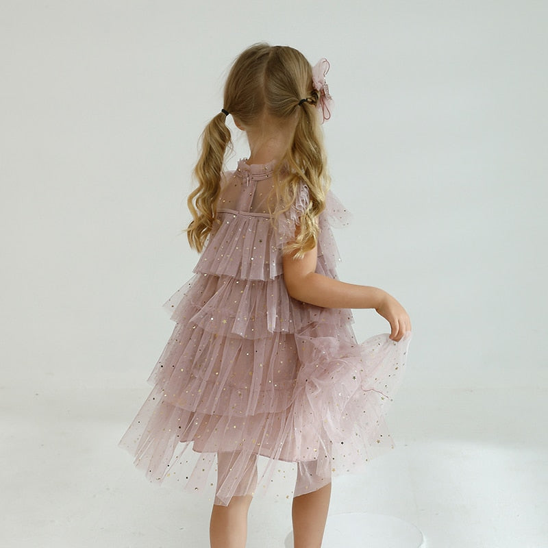 Princess Dress Christmas For 3-8Y Girls