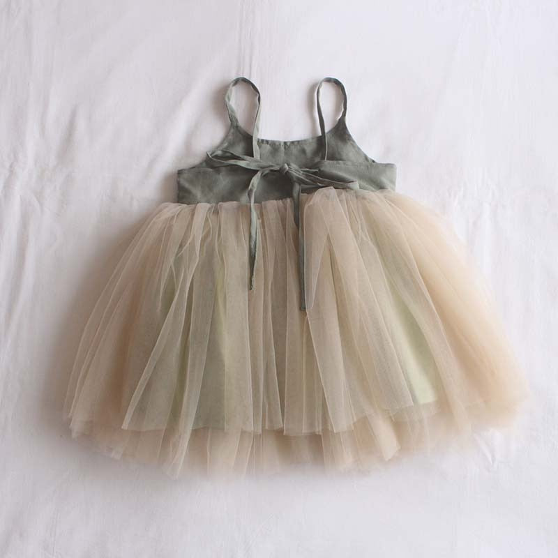 Princess Baby Girl Dress Summer Backless 0-3Y