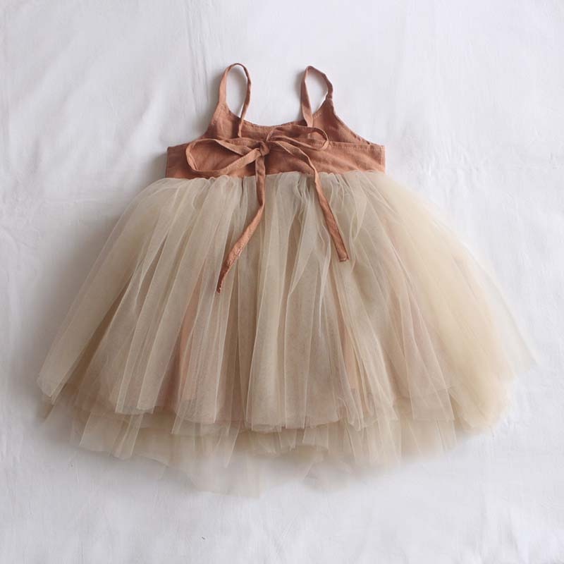 Princess Baby Girl Dress Summer Backless 0-3Y